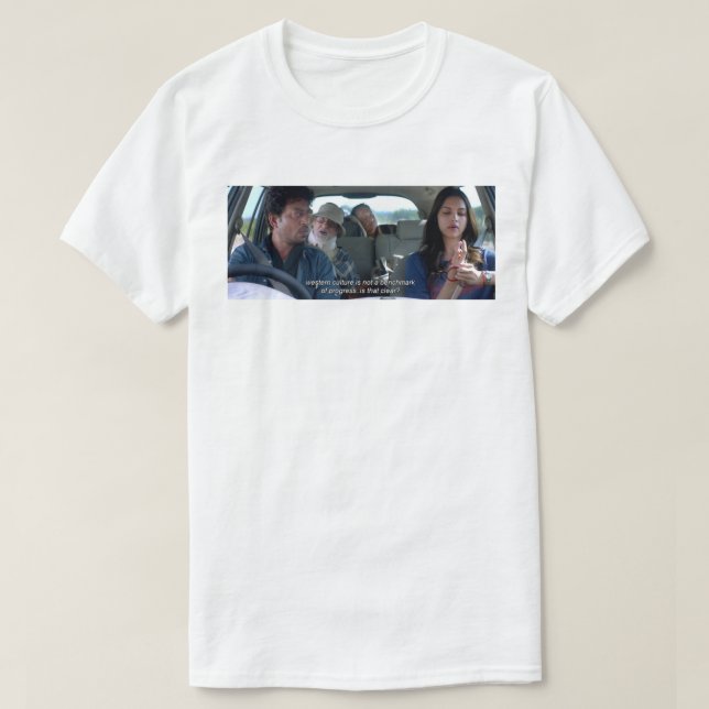 Camiseta Citações Bollywood Deepika P Amitabh Bachchan de (Frente do Design)