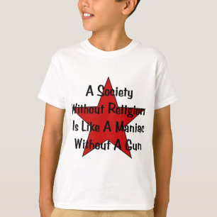 Camiseta Citações da Anti-Religião