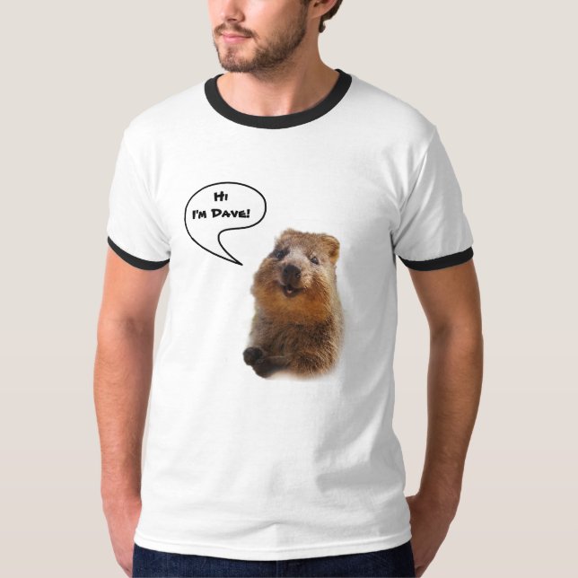 Camiseta Citações da engrenagem de Quokka (Frente)