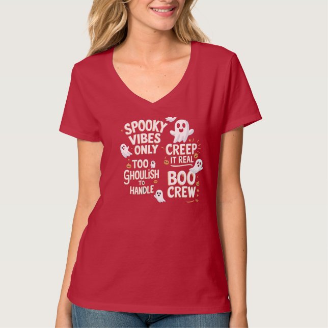 Camiseta Citações da Temporada Assustadora (Frente)