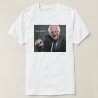 Camiseta Citações das máquinas de lixar de Bernie