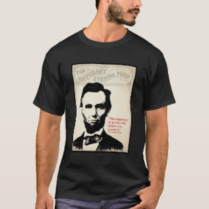 Camiseta Citações de Abe Lincoln