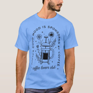 Camiseta Citações de amigo amante de café