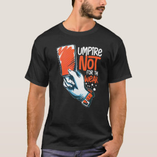Camiseta Citações de Árbitro Beisebol Softbol Futebol Apito