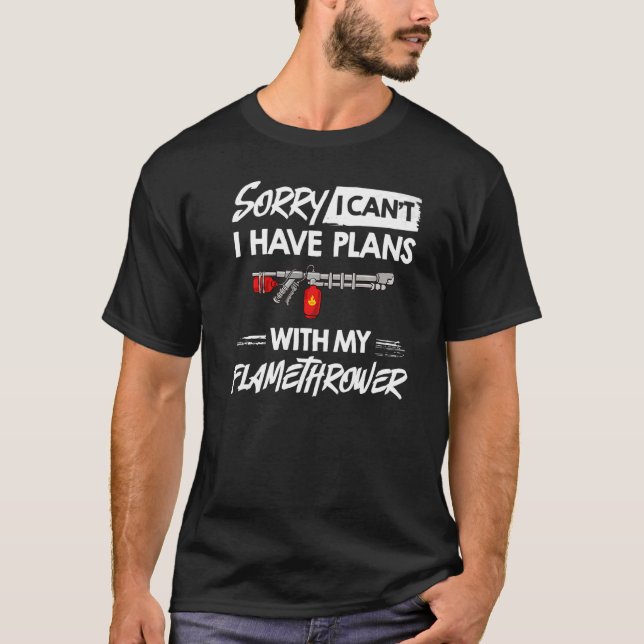 Camiseta Citações de Arma da Arma do Lâmpada do Lâmpago (Frente)
