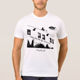Camiseta Citações de Charles Bukowski (brancas)