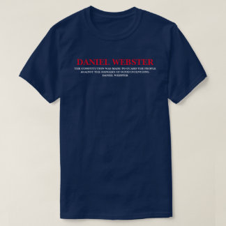 Camiseta Citações de Daniel Webster - t-shirt