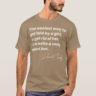 Camiseta Citações de David Crosby vintage