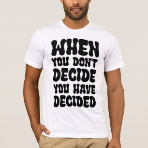Camiseta Citações de Design Definem Direção