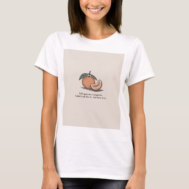 Camiseta citações de drama coreano (Frente)