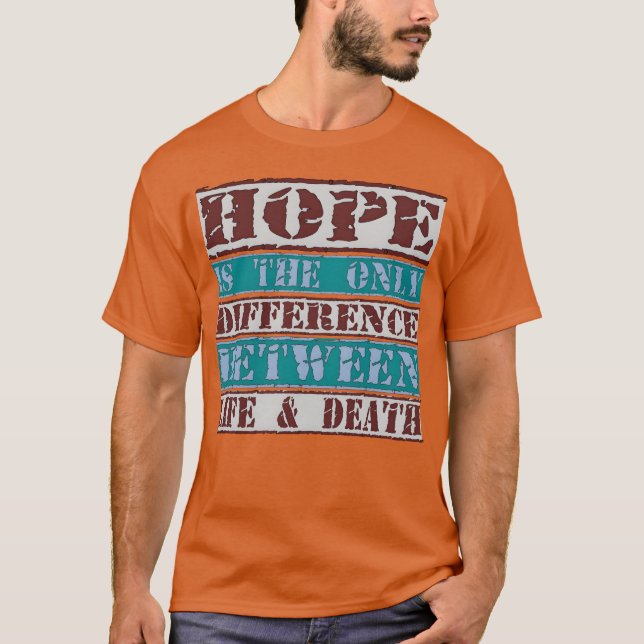 Camiseta CITAÇÕES DE ESPERANÇA presente (Frente)
