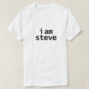 Camiseta Citações de Filmes Eu sou Steve