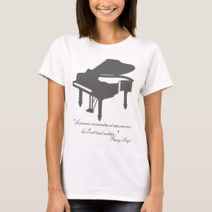 Camiseta Citações de Franz Liszt