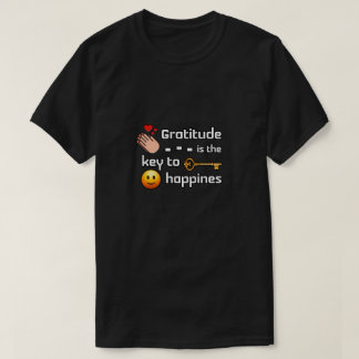 Camiseta Citações de Gratidão