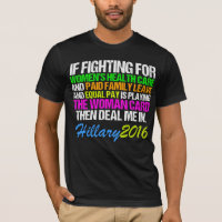 Citações de Hillary do cartão da mulher pro