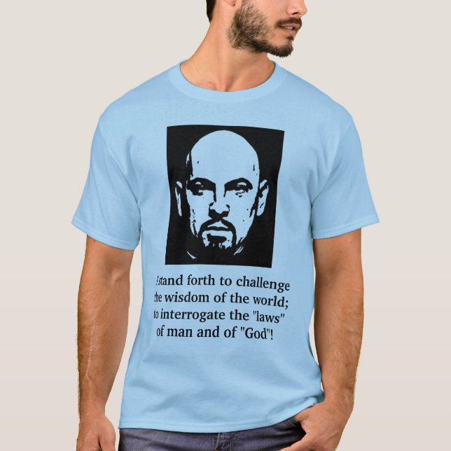 Camiseta Citações de LaVey (Frente)