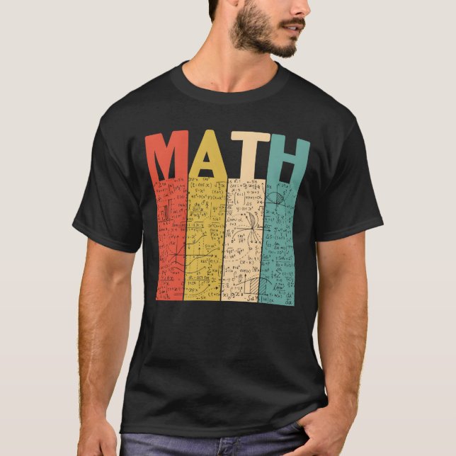 Camiseta Citações de Matemática menino (Frente)