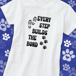 Camiseta Citações de passeador de cães