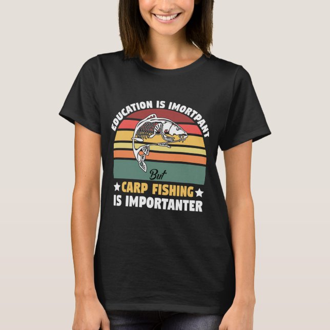Camiseta Citações de Pesca Dizendo Hhh (Frente)