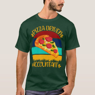 Camiseta Citações De Pizza Engraçadas Pelo Contador De Pizz