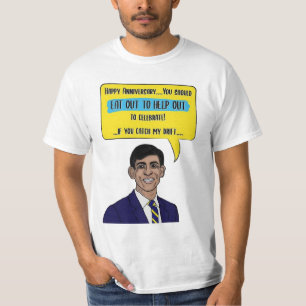 Camiseta Citações de Rishi sunak