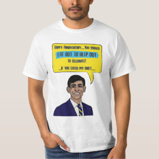 Camiseta Citações de Rishi sunak