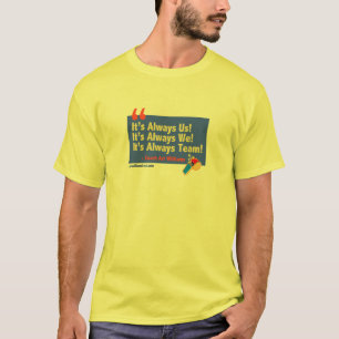 Camiseta Citações de Williams da arte no t-shirt dos home