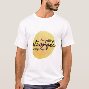Camiseta citações diárias para motivação e inspiraçã