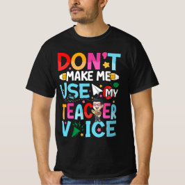 Camiseta Citações Divertidas de Professores