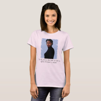 Camiseta Citações do ateísmo de Ayaan Hirsi Ali (mulheres)
