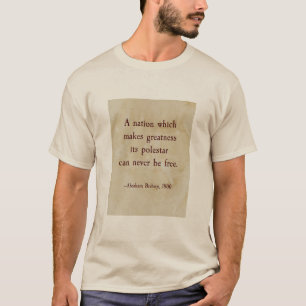 Camiseta Citações do Bishop de Abraham