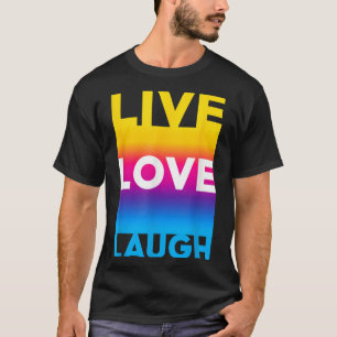 Camiseta Citações do Live Love Motivational Inspire Gráfica