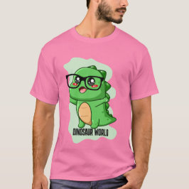 CAMISETA CITAÇÕES DO MUNDO DOS DINOSSAUROS PRÉ-HISTÓRICOS