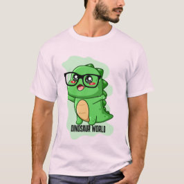 CAMISETA CITAÇÕES DO MUNDO DOS DINOSSAUROS PRÉ-HISTÓRICOS