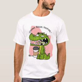 CAMISETA CITAÇÕES DO MUNDO PRÉ-HISTÓRICO DOS DINOSSAUROS