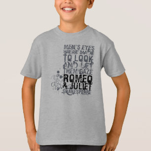 Camiseta Citações dos homens de Romeo & de Juliet