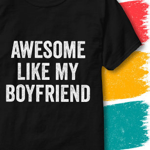 Camiseta Citações Engraçadas de Casais Incríveis Como Meu N