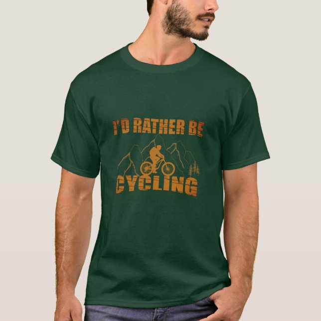 Camiseta Citações engraçadas de ciclismo (Frente)