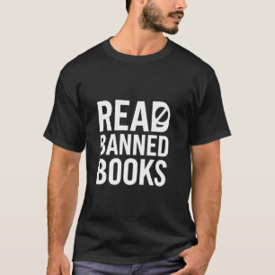Camiseta Citações engraçadas de livros banidos Leitor engra