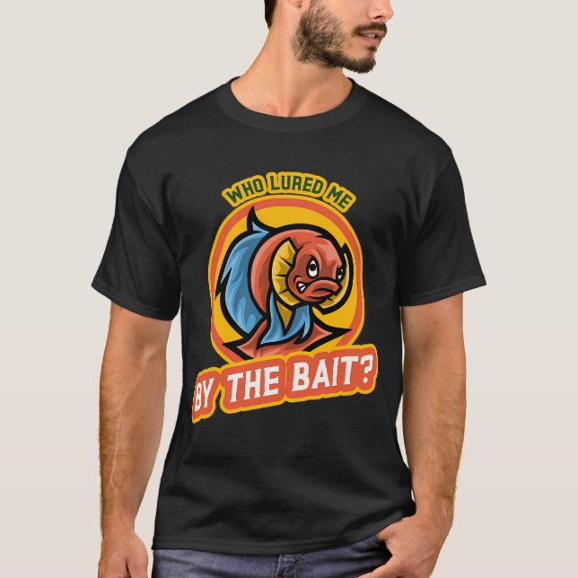 Camiseta Citações Engraçadas de Pesca  (Frente)