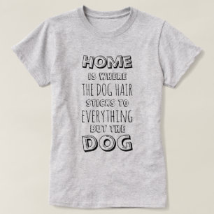 Camiseta Citações engraçadas do cabelo de cão