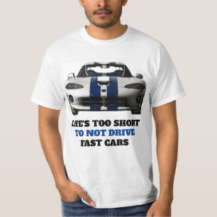 Camiseta Citações Engraçadas Do Carro - Para Dirigir Carros
