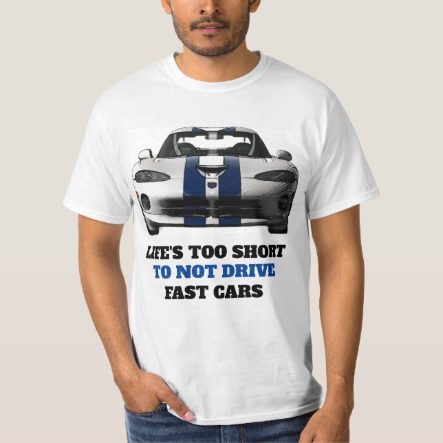 Camiseta Citações Engraçadas Do Carro - Para Dirigir Carros (Frente)