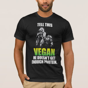 Camiseta Citações engraçadas do Vegan do estilo de vida 