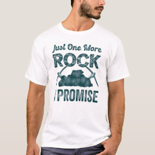 Camiseta citações geológicas engraçadas para o Rock Collect