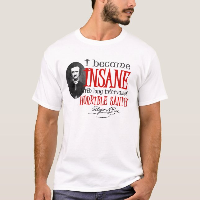 Camiseta Citações insanas do ponto de entrada (Frente)
