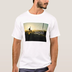 Camiseta Citações inspiradas e inspiradores