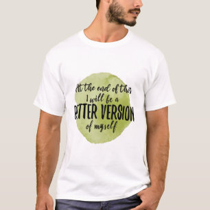 Camiseta Citações inspiradoras para autoatendimento