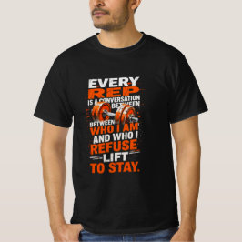 Camiseta Citações legais de academia 