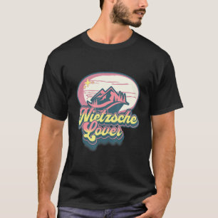 Camiseta Citações motivacionais diárias de filosofia de Nie